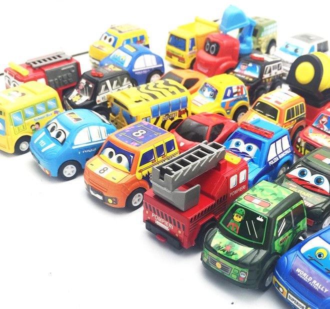 儿童玩具模型玩具车回力汽车益智儿童小汽车玩具车多款混批小车
