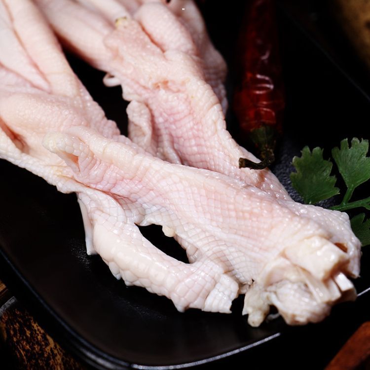 麻辣燙火鍋食材無骨鴨爪，/去骨鴨掌醬香味無骨鴨爪/