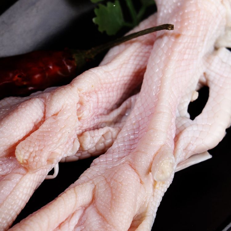 麻辣燙火鍋食材無骨鴨爪 ，四川麻辣燙火鍋食材配菜 生鮮無骨鴨爪 去骨鴨掌_