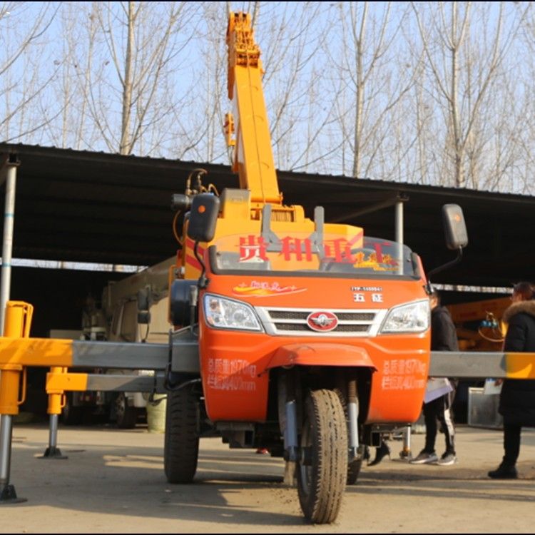 液压小型三轮随车吊_厂家畅销3吨小型三轮随车吊 农用