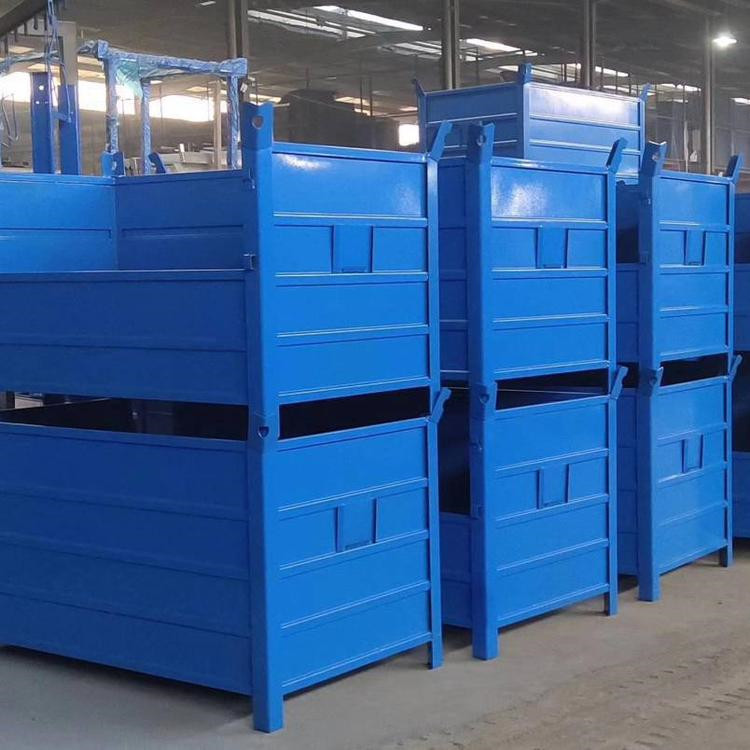 可折叠周转箱 可折叠金属料箱-仓储设备生产厂家 金属料箱