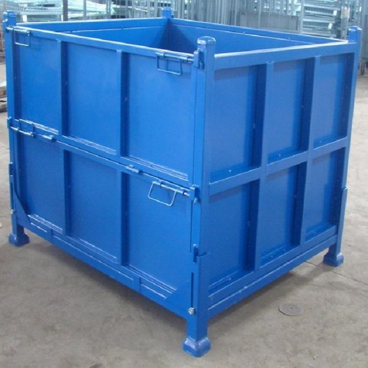 金属料箱 钢制料箱 折叠金属料箱 料箱生产厂家 钢制金属料箱