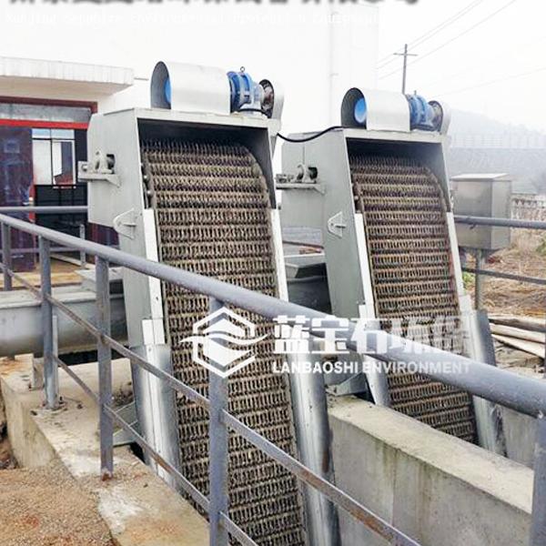 旋转式固液分离机 污水处理厂格栅机
