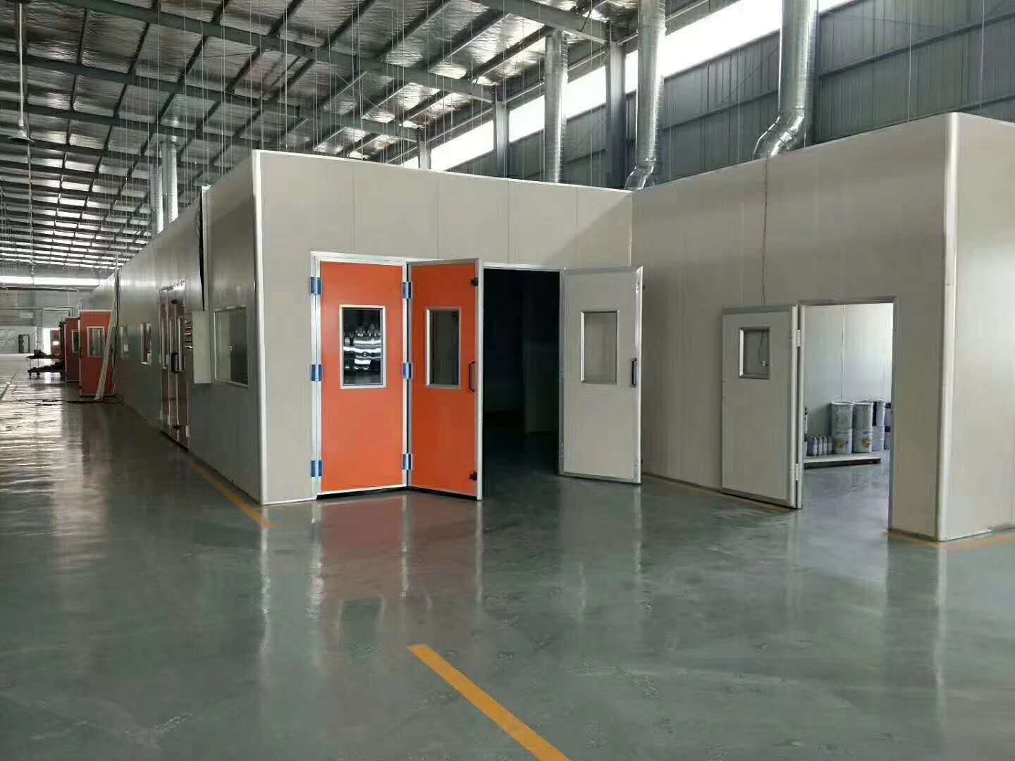厂家直销 烤漆房专业生产大型工件喷漆房 伸缩喷漆房 汽车烤漆房