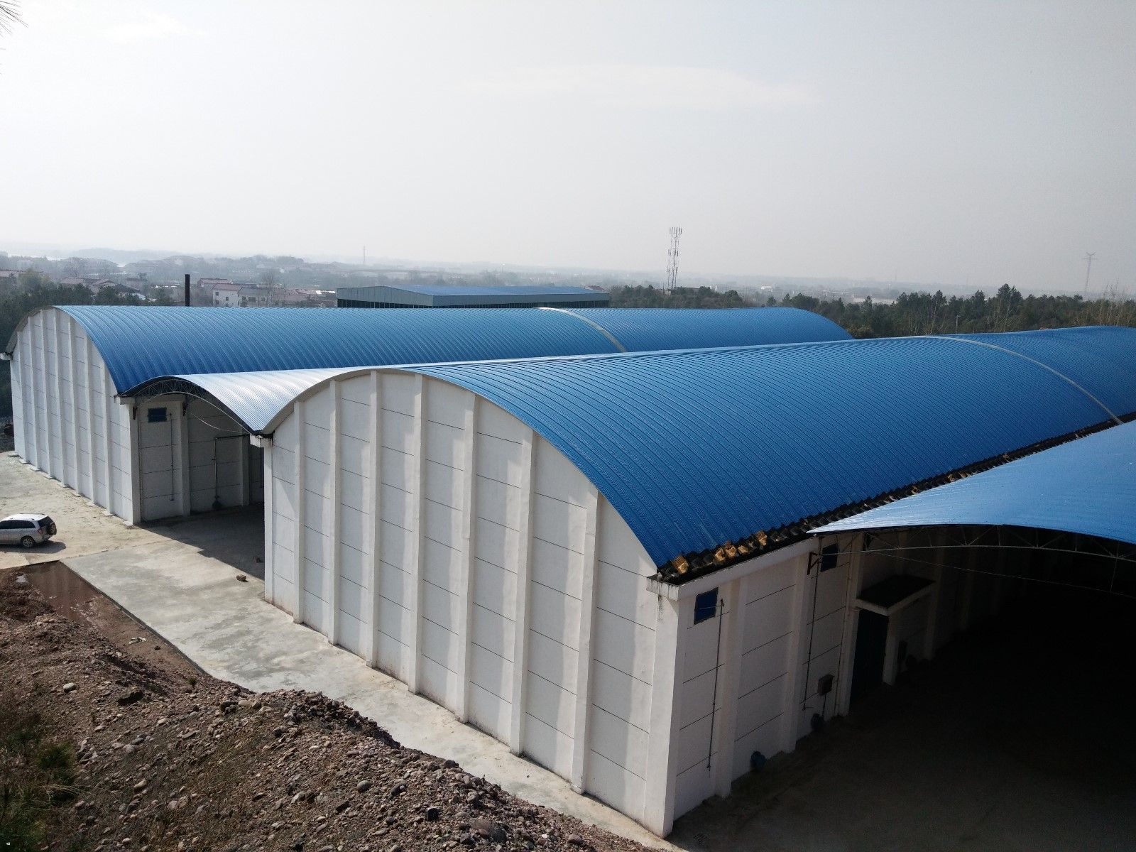 拱形钢屋盖系统,/拱形波纹钢屋盖专业提供_ 拱壳屋面厂家