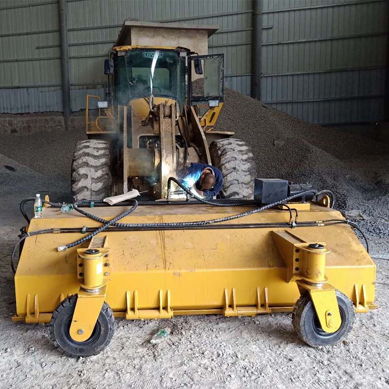 大前置扫地机 滑移装载机清扫器|厂家直销 装载机改装前置扫地机