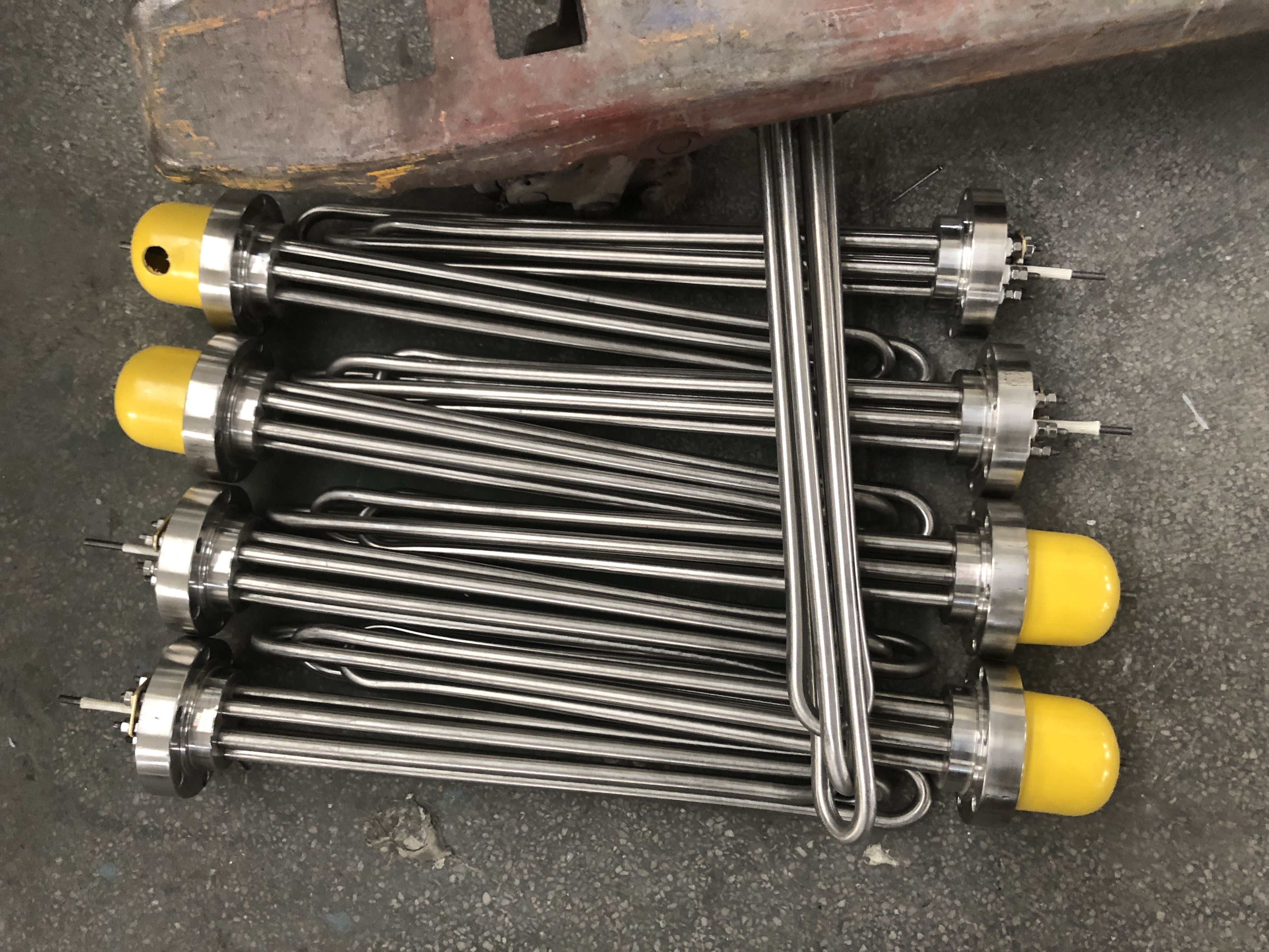 蒸烫机法兰加热管 生产蒸汽锅炉加热管 重油加热管 不锈钢模温机加热