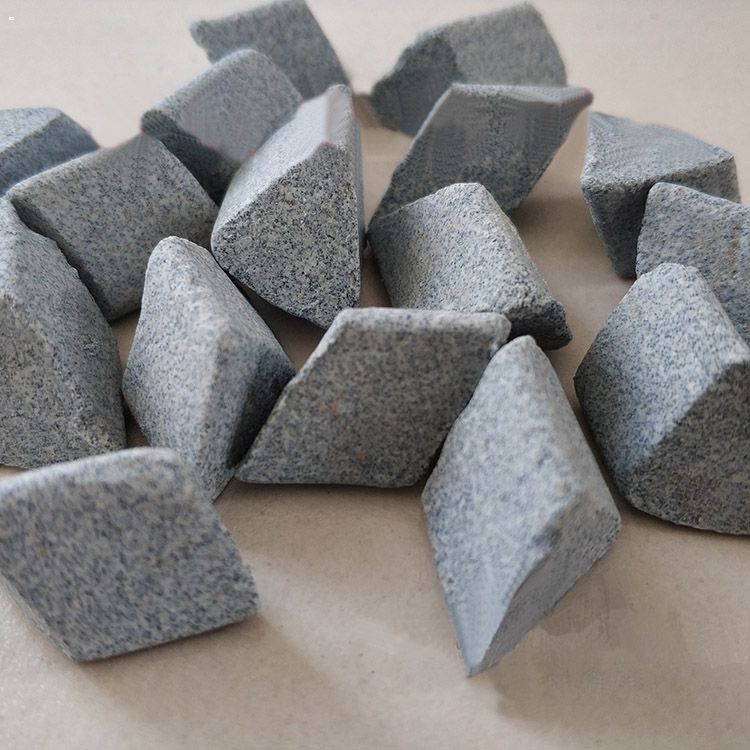 批发供应棕刚玉抛光石 多规格精抛抛光重切削力去毛刺效果好-磨石