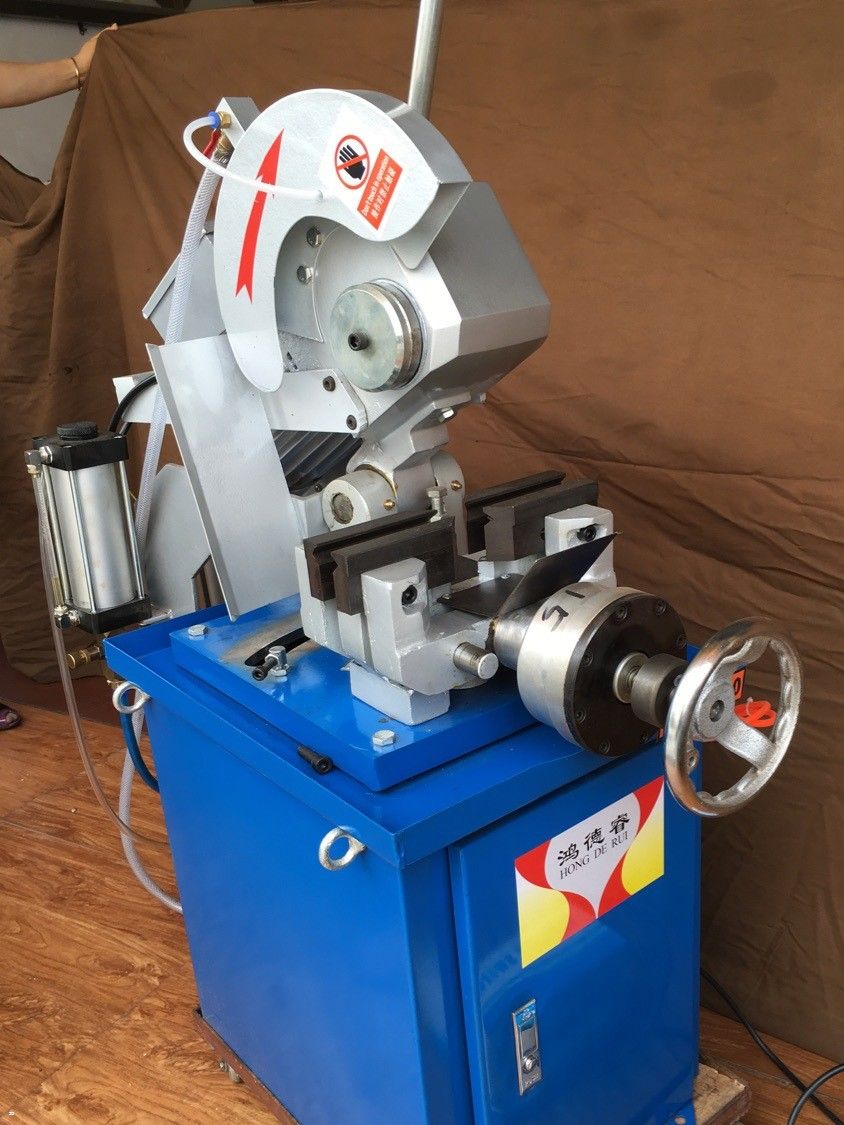 金属圆锯机鸿德睿-330型手动 水 切割机220v 无毛刺 无黑口-型材切割