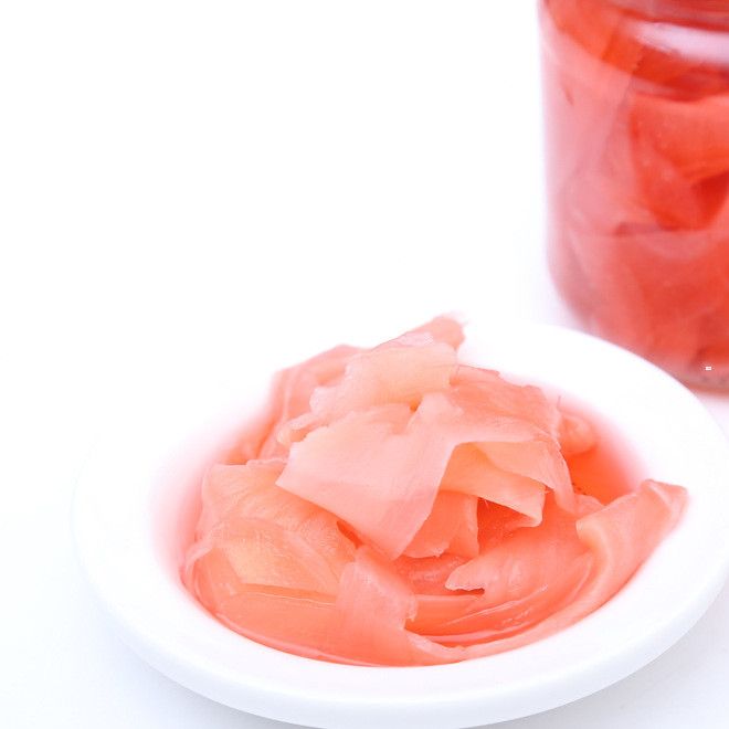 料理寿司姜片 食材料理调料姜老大生姜片 寿司姜红姜片