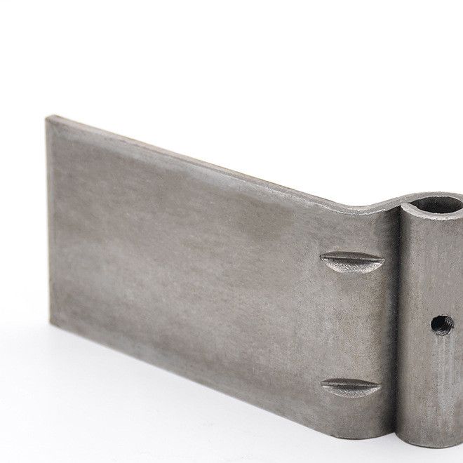 厂家定做焊接折角平面厚铁沉孔销孔高精度孔径加强筋美容床合页