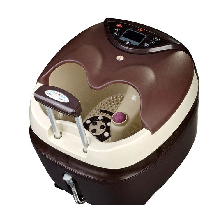 皇威电动足浴盆全自动按摩洗脚盆足浴器加热足疗泡脚盆深桶h310b