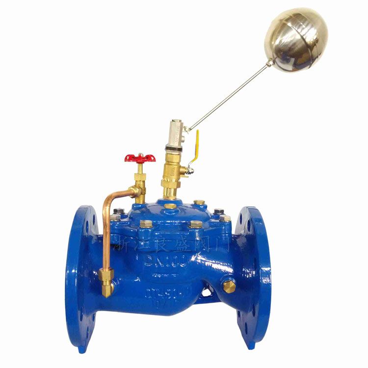 100x遥控浮球阀,100x遥控浮球阀 水力控制阀 碳钢阀100x遥控浮球阀