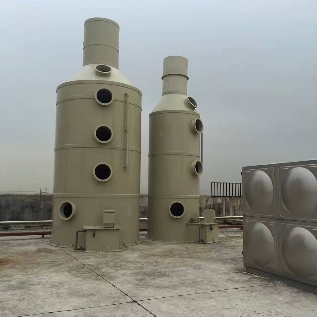 不锈钢喷淋塔 喷淋塔厂家喷雾塔废气处理环保设备pp水淋塔碳钢不锈钢