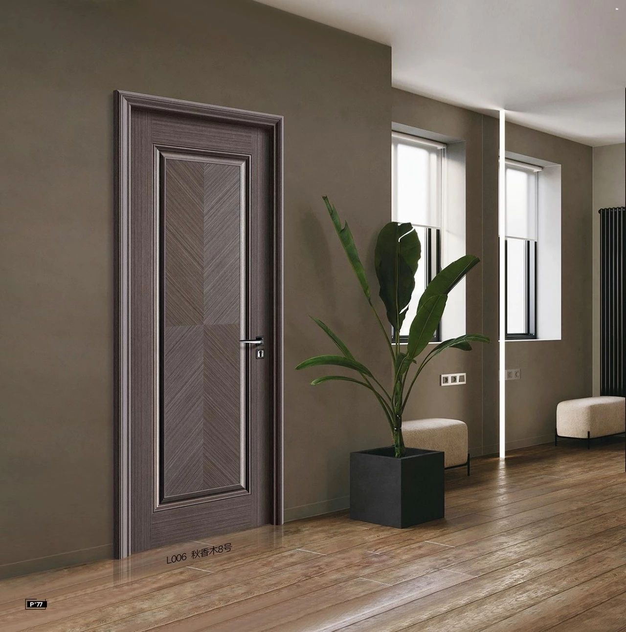 全屋定制加盟/厂家直供 卧室原木扣线实木门 可加工定制/精装修全屋