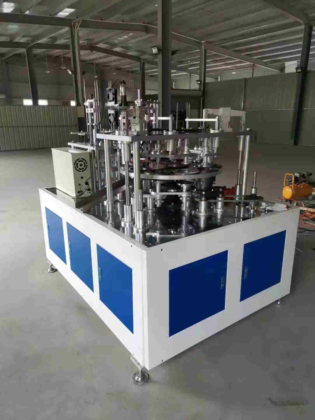 高速纸杯盖机, 一次性塑料冰淇淋杯盖 透明盖环保纸杯盖包装机_纸杯盖