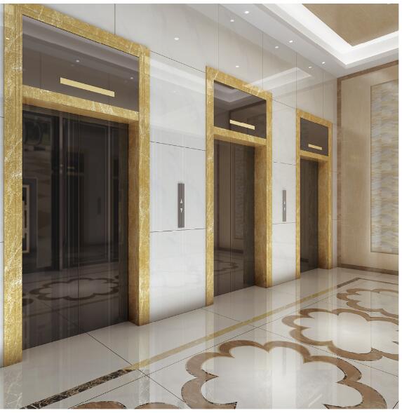 通体石电梯门套 大厅豪华电梯门套装饰线板