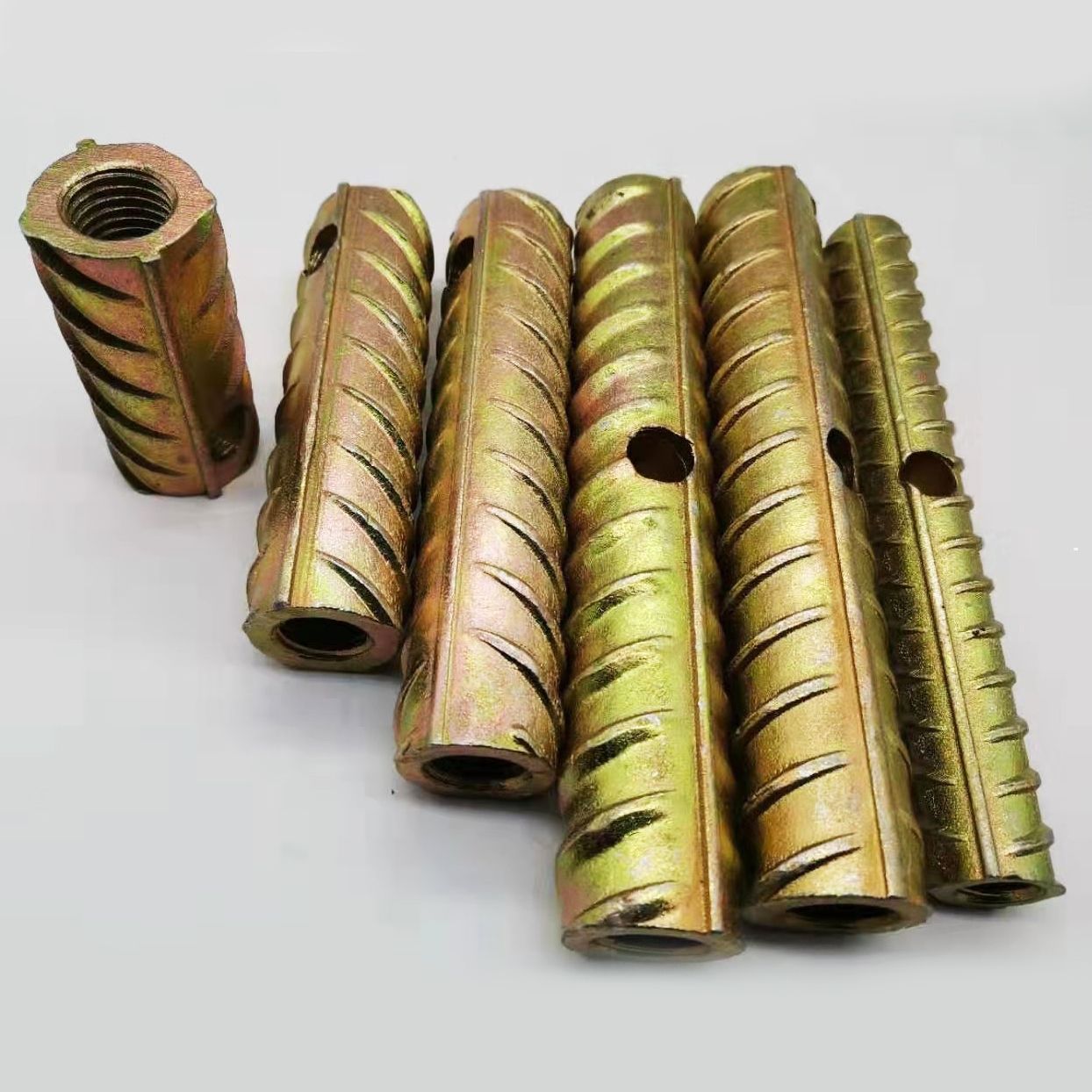 螺纹钢套管 厂家直销 预埋螺纹钢套筒pc预埋件 吊装套筒, 带横孔螺纹