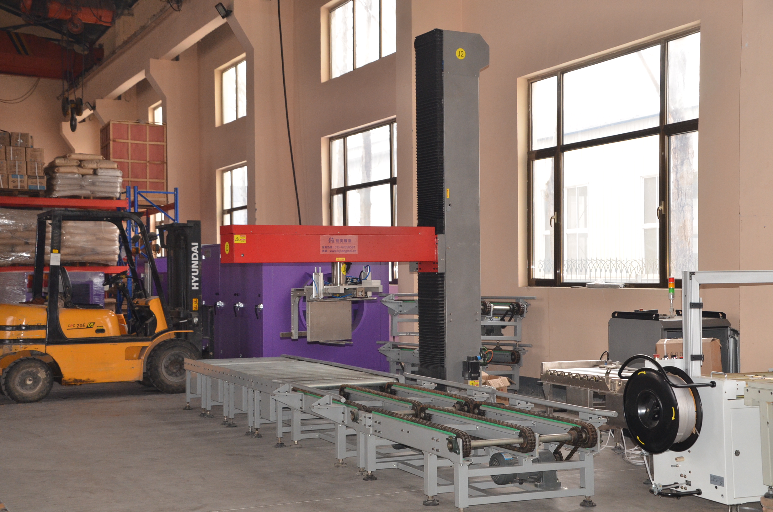 码垛机器人,多功能高位码垛机 有机肥码垛机设备 *出售/多功能码垛机