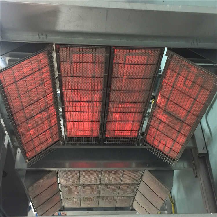 粉末涂装线红外加热_耐高温固化烤漆房塑粉烤粉房红外线电加热 高温