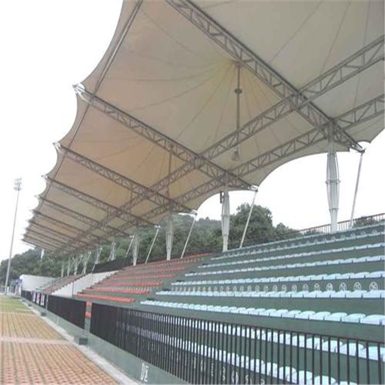 遮阳棚,操场体育看台棚雨棚 景观膜结构看台雨棚定制厂家,阳光房遮阳