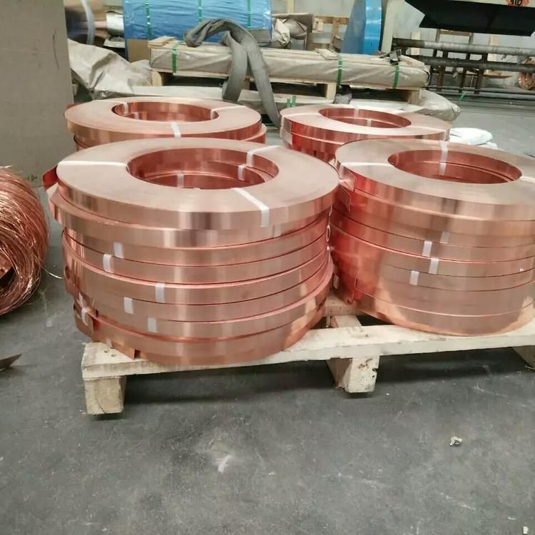 紫铜皮 国标软态t2紫铜带 紫铜箔 分切紫铜带