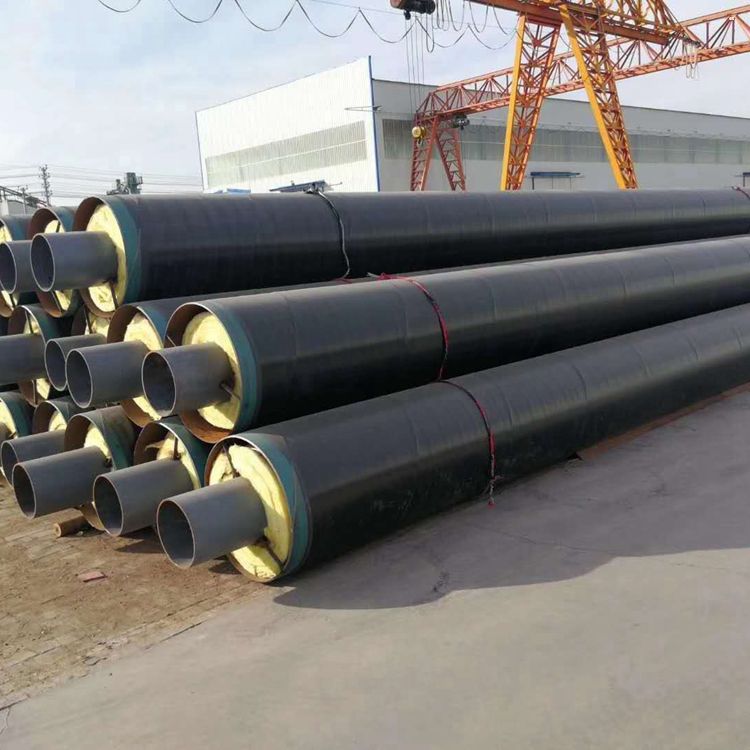 厂家供应 大口径钢套钢保温钢管 钢套钢直埋蒸汽管道 钢套钢直埋保温